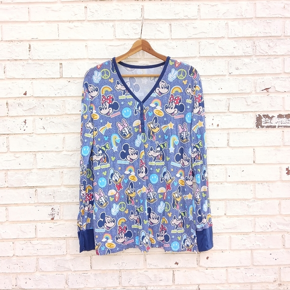 Little Sleepies Disney Mickey Clubhouse Bamboo Pajama Set - Picture 2 of 9